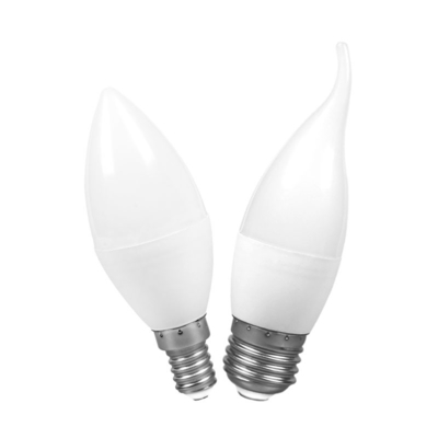 6500K E27 E14 3W 5W 7W LED İç Mekan İçin Mum Ampul Işığı